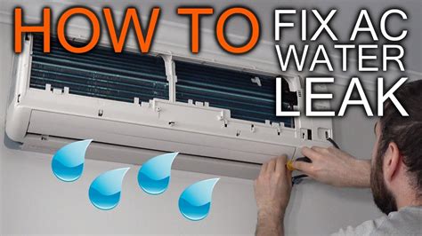 HVAC water leak damage affecting drywall and insulation during AC leak cleanup in Lake Forest