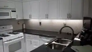 Completed rebuild after water damage in Brea